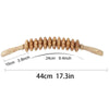 Curved Wooden Massage Roller – Body Shaping &amp; Lymphatic Drainage Tool