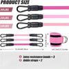 Ankle Straps &amp; Bands Set – Gym &amp; Home Workouts