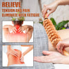 Curved Wooden Massage Roller – Body Shaping &amp; Lymphatic Drainage Tool