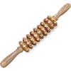 Curved Wooden Massage Roller – Body Shaping &amp; Lymphatic Drainage Tool