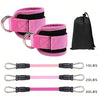 Ankle Straps &amp; Bands Set – Gym &amp; Home Workouts